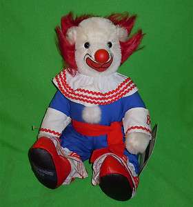 New Cooperstown Bears LE 15 Bozo the Clown Teddy Bear  