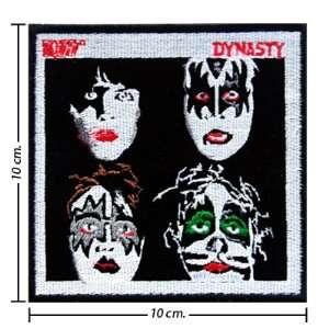 Kiss Music Band Logo 2 Embroidered Iron on Patches  From 
