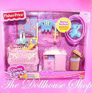 NEW Loving Family Dollhouse Sweet Sounds Deluxe Nursery  