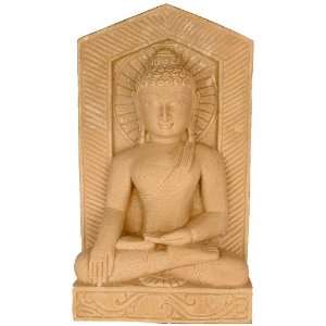  Buddha in Bhumisparsha Mudra   Stone Sculpture