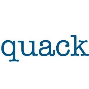  quack Giant Word Wall Sticker