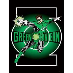  DC Comics ~ Green Lantern In Front of Emblem ~ Textile Fabric 
