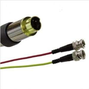 Liberty Cable E SVM 2BNCM PVC S Video Male   2 BNC Male Breakout Size 