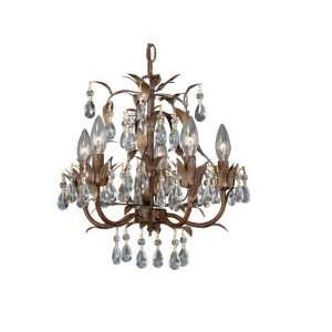  Vaxcel Lighting MN CHU014HP Helenic Patina Mini Chandelier 