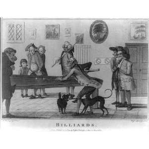  Billiards / H. Bunbury,esqr.,delt. ; Watson & Dickinson 