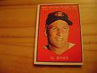 VG/EX 1961 TOPPS #474 1953 A.L. MOST VALUABLE PLAYER AL ROSEN