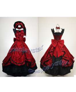 Black Butler Costume Kuroshitsuji Ciel Cosplay Dress 1  