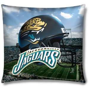 Jacksonville Jaguars Photo Realistic Pillow  Sports 