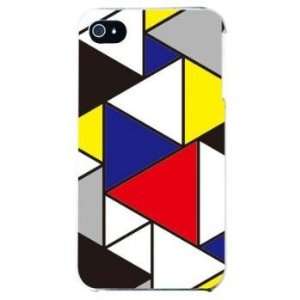   Second Skin iPhone 4S Print Cover Clear (Piet Mondrian) Electronics