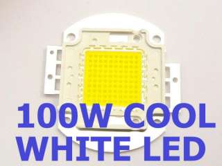   100W Cool WHITE LED Lamp 5500 6000K Bright Light High Power  