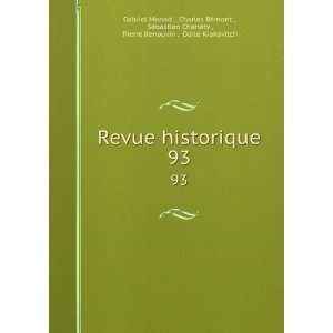   CharlÃ©ty , Pierre Renouvin , Odile Krakovitch Gabriel Monod  Books