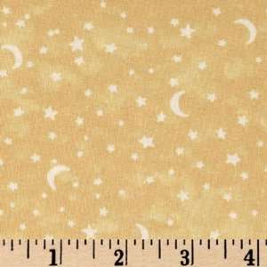  45 Wide Over The Moon Sky Natural Fabric By The Yard 