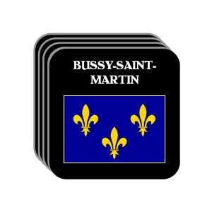 Ile de France   BUSSY SAINT MARTIN Set of 4 Mini Mousepad Coasters