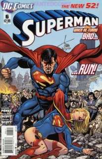 SUPERMAN #6 DC NEW 52 RELAUNCH COMIC BOOK SUPERGIRL NEW 1  