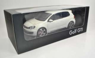 18 Volkswagen GOLF GTI the Fifth Generation Die Cast Model White 
