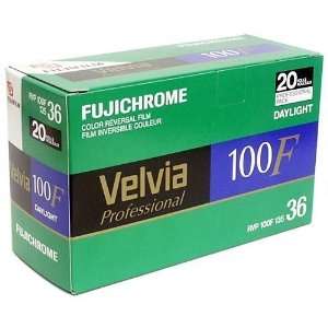   Fujichrome Velvia 100F (RVP100F) 35mm 20 Roll Pro pack