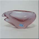 czech zelezny brod lilac glass bowl miloslav klinger 