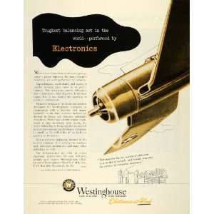  1945 Ad Westinghouse Electronics Superchargers Vought F4U 