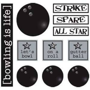  SRM Stickers Have A Ball Bowling Paper Crafts Kit Arts 