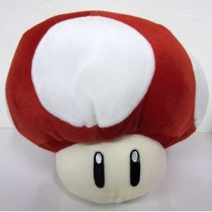  Super Mario Bros Power Up Red Mushroom 8 Plush 