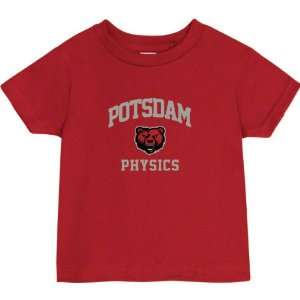  SUNY Potsdam Bears Cardinal Red Toddler/Kids Physics Arch 