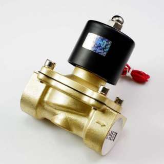 Water Air Gas Fuel NC Solenoid Valve 3/8 BSPP 110VAC  