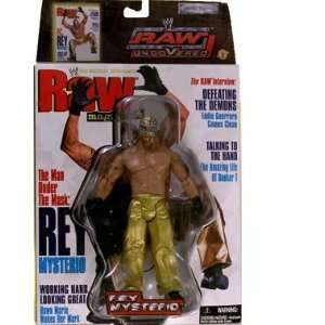  REY MYSTERIO RAW UNCOVERED WWE FIGURE AND MAGAZINE Toys 