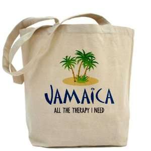  Jamaican Therapy   Tote or Beach Bag Rock Tote Bag by 
