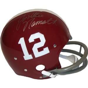 Joe Namath Autographed Helmet   with Willie Inscription  