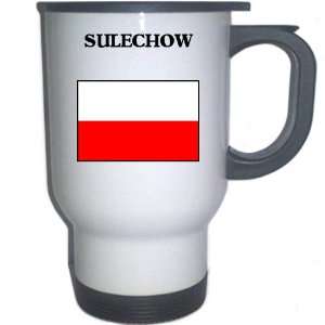 Poland   SULECHOW White Stainless Steel Mug