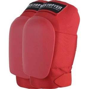  Destroyer Pro Red X Small Knee Skateboard Pads Sports 
