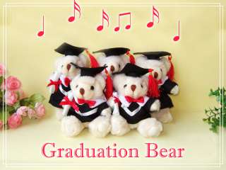 Graduation Diploma Grads Teddy Gift Plush Doll Bear  