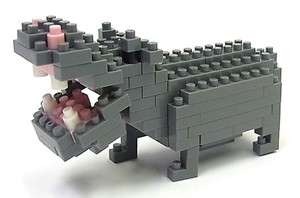  Nanoblock Mini Hippo   japan building toys blocks NBC 049 New  