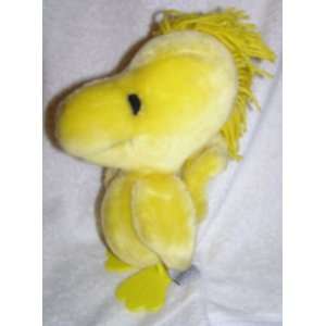   Plush WOODSTOCK Bird with Plastic Legs and Feet Toys & Games