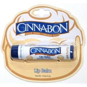  Cinnabon World Famous Cinnamon Roll Flavored Lip Balm (1 