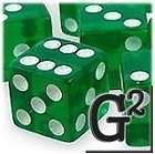 NEW 10 Transparent Green D6 6 Sided RPG Bunco Dice Set