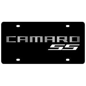  Camaro SS (White) License Plate Automotive