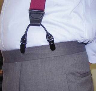 The DOUBLE UPs™ SERIES suspenders have 1 1/2 wide elastic straps 