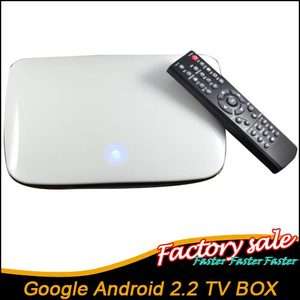 Full HD 1080P Android2.2 Wifi Internet TV Box HDD HDMI Media player V6 