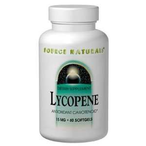  Source Naturals Lycopene 15mg, 60 Softgels Health 