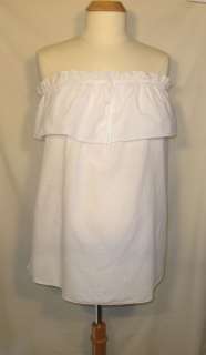 Maternal America Strapless Ruffle Top Dress, New  