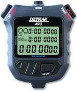 Ultrak 493 300 Lap Memory Pacer Stopwatch Chronograph  