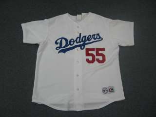 Russell Martin Autographed Los Angeles Dodgers Majestic Jersey 