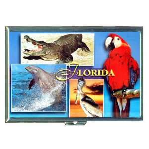   Parrot Dolphin Gator ID Holder, Cigarette Case or Wallet MADE IN USA
