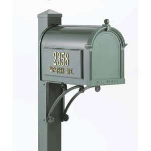  Whitehall Mailboxes Superior Streetside Mailbox Package 