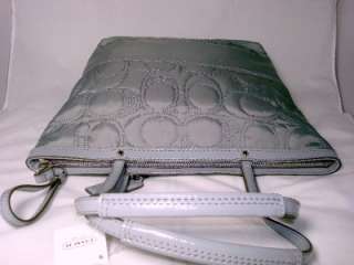 NWT Coach Signature Stitched Nylon Tote Handbag 886382053137  
