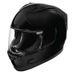  Icon Alliance Full Face Motorcycle Helmet Solid Black 3X 