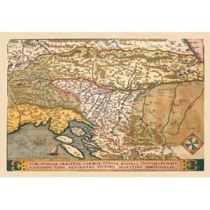  Exclusive By Buyenlarge Map of Eastern Europe #3 28x42 