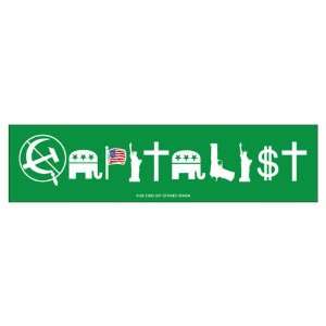  Capitalist (Bumper Sticker) 