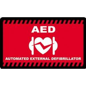 Automatic External Defibrillator Safety Wall Sign Graphic Keep Safety 
